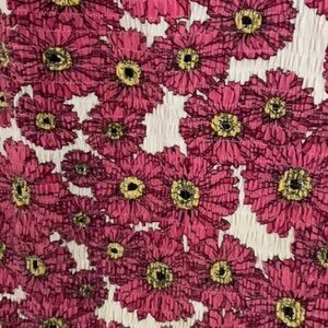 Zara mini dress, pink flowers.